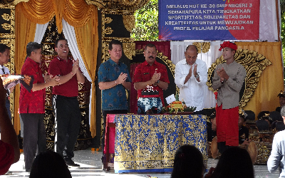 Puncak Peringatan HUT SMP Negeri 3 Semarapura Ke- 38